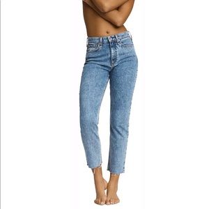 Rag & Bone High Rise Ankled Jeans